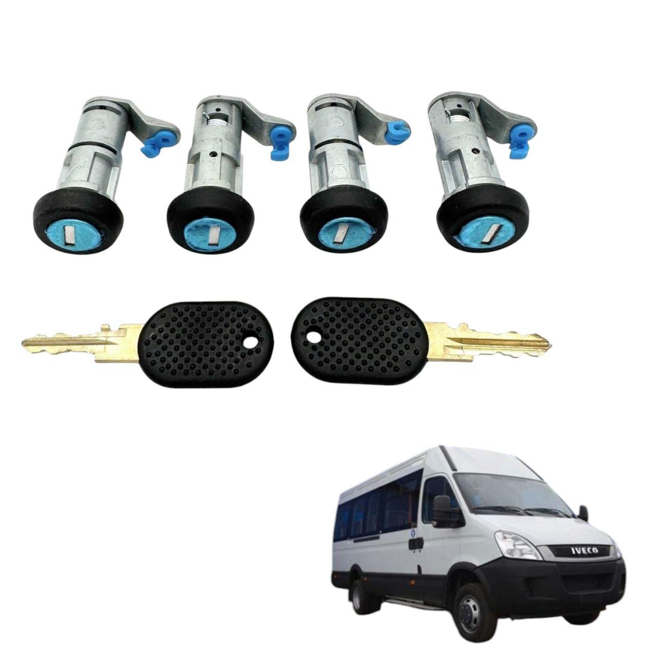 Личинки замку з корпусами IVECO DAILY E4 (2011-2019) комплект 4 шт (2991728K4)