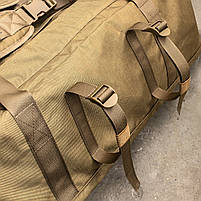 Армійський БАУЛ – РЮКЗАК. Мандрівник 80л Койот, фото 5