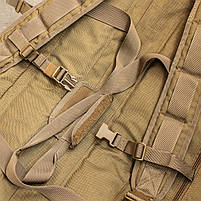 Армійський БАУЛ – РЮКЗАК. Мандрівник 80л Койот, фото 9