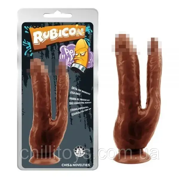 Подвійний фалоімітатор Dark Magic Dual Penis