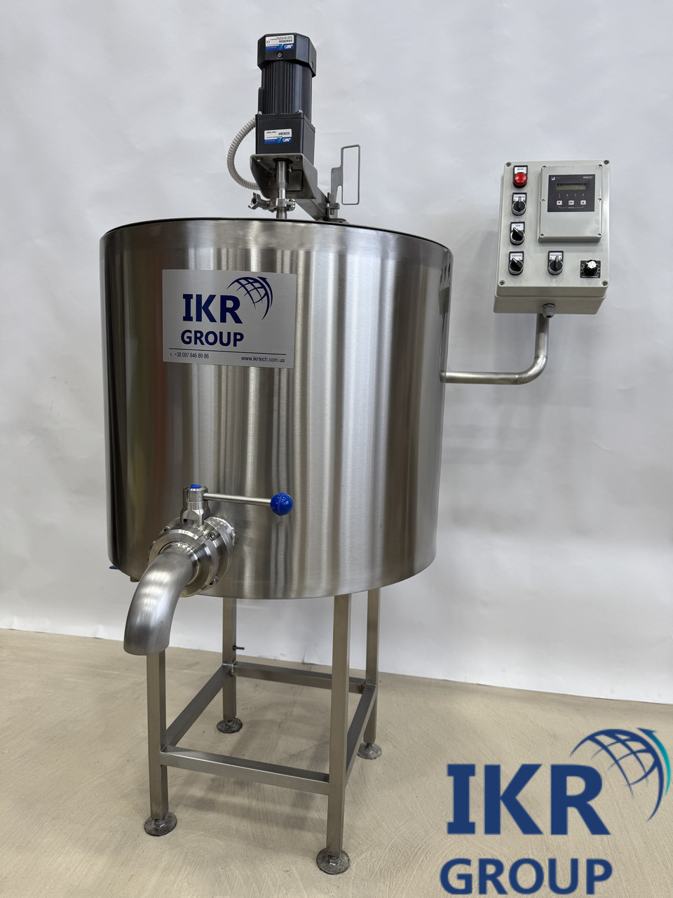 Сироварня-пастеризатор 150 літрів IKR Group automatic