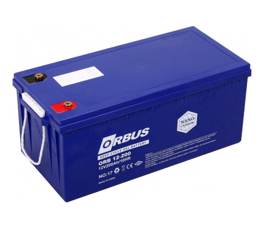 Акумулятор Orbus cg12200 gel 12v 200ah, фото 1