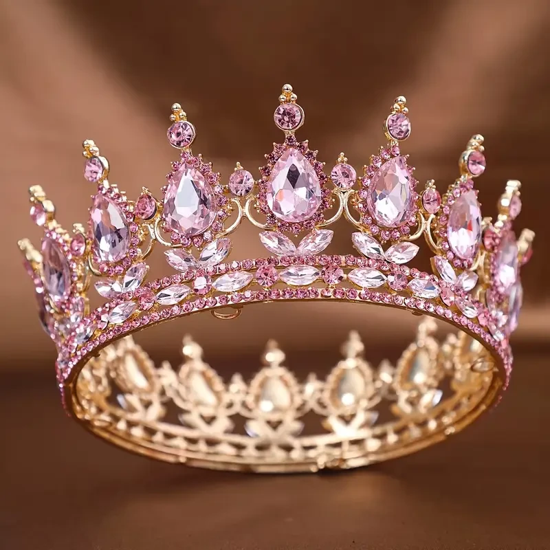 Корона на торт з камінчиками 12,5см.№21, фото 1