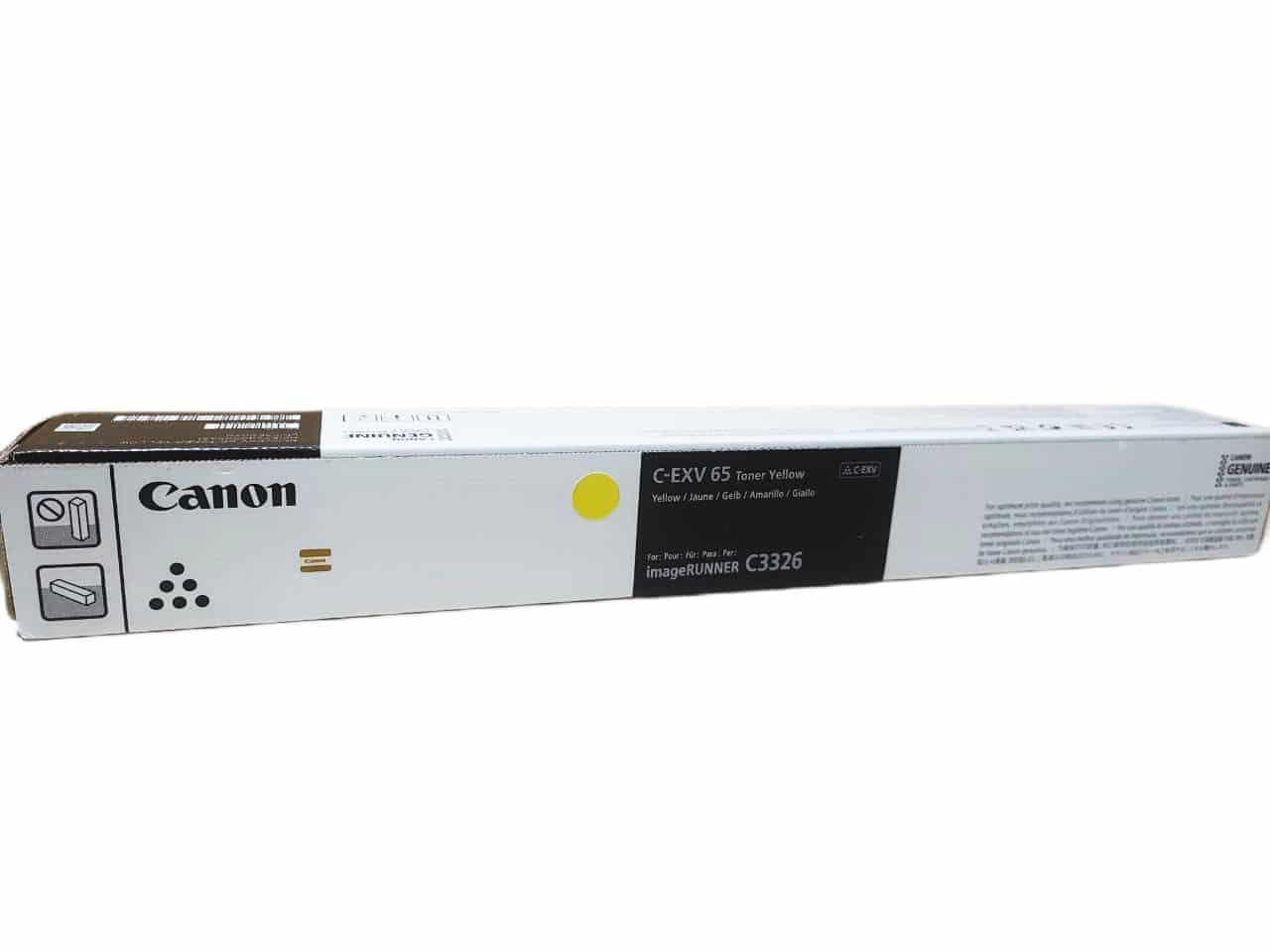 Тонер C-EXV65 TONER Yellow для Canon C3326i