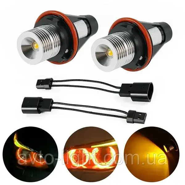 Led маркер BMW YELLOW 12 W (2шт)