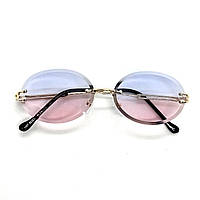 Жіночі металеві сонцезахисні окуляри 9357 с4 УЦІНКА