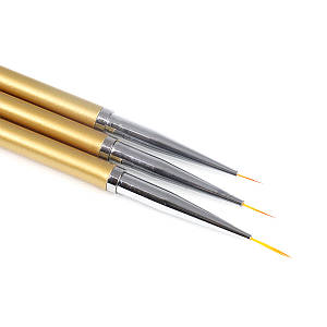 Набір пензлів для малювання, 3шт