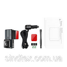 Відеореєстратор Hoco DV11 2K IPS Display WI-FI+GPS, фото 3