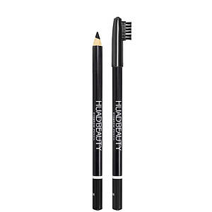 Водостійкий олівець для брів Huda beauty 01 чорний