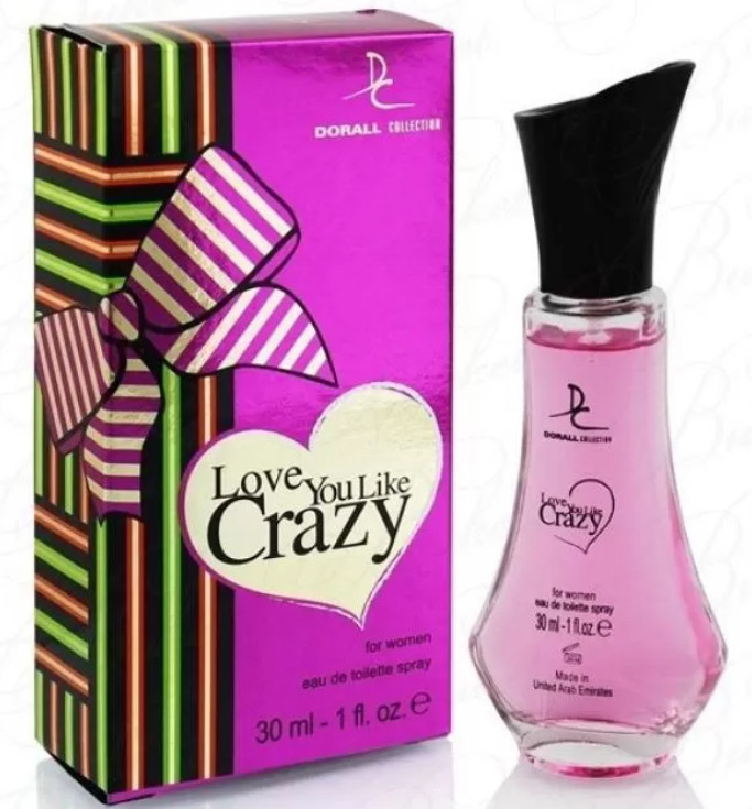 Туалетна вода Dorall Collection Love you like Crazy 30 ml (6291012873193), фото 1