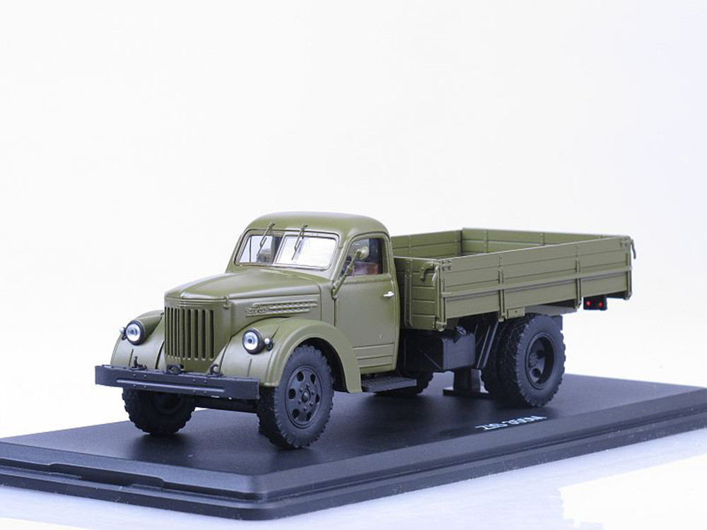 Модель вантажівки УралЗІС-355М бортовий (хакі) | SSM