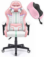 Комп'ютерне крісло Hell's Chair HC-1004 Rainbow PINK