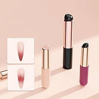 Силіконовий аплікатор 3в1 для градієнта, фіксації декорів і нанесення втирки