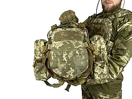Рюкзак тактичний добовий із кріпленням павук для шолома Gen 2.0 uaBronik ММ-14