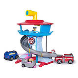 PAW Patrol Lookout Tower&Venicles Playset Оглядова вежа і транспортні засоби з фігурками щенячого патруля, фото 3