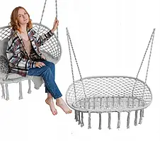 Садова гойдалка GardenLine DUO Grey