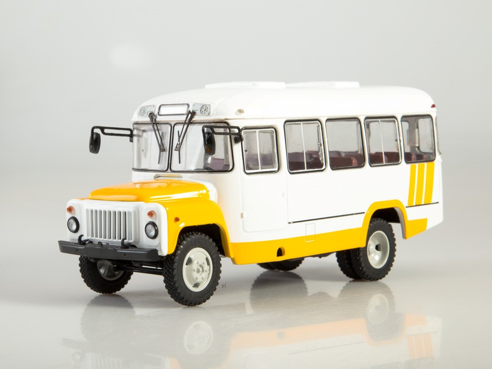 Модель Автобуса КАВЗ-3270 (біло-жовтий) | SSM