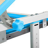 Комплект парта + стілець трансформери FunDesk Piccolino III Blue, фото 2