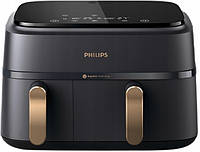 Мультипечь (аэрофритюрница) Philips Ovi Dual Basket AirFryer NA352/00 9L