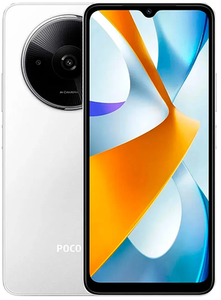 Смартфон Xiaomi Poco C61 3/64Gb White Global version, фото 1