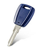 Заготівка автоключа логотип Fiat GT15 з місцем під чип, фото 3