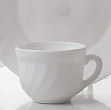 Чашка чайна біла без блюдця Luminarc Trianon 200 мл (D6921), фото 5
