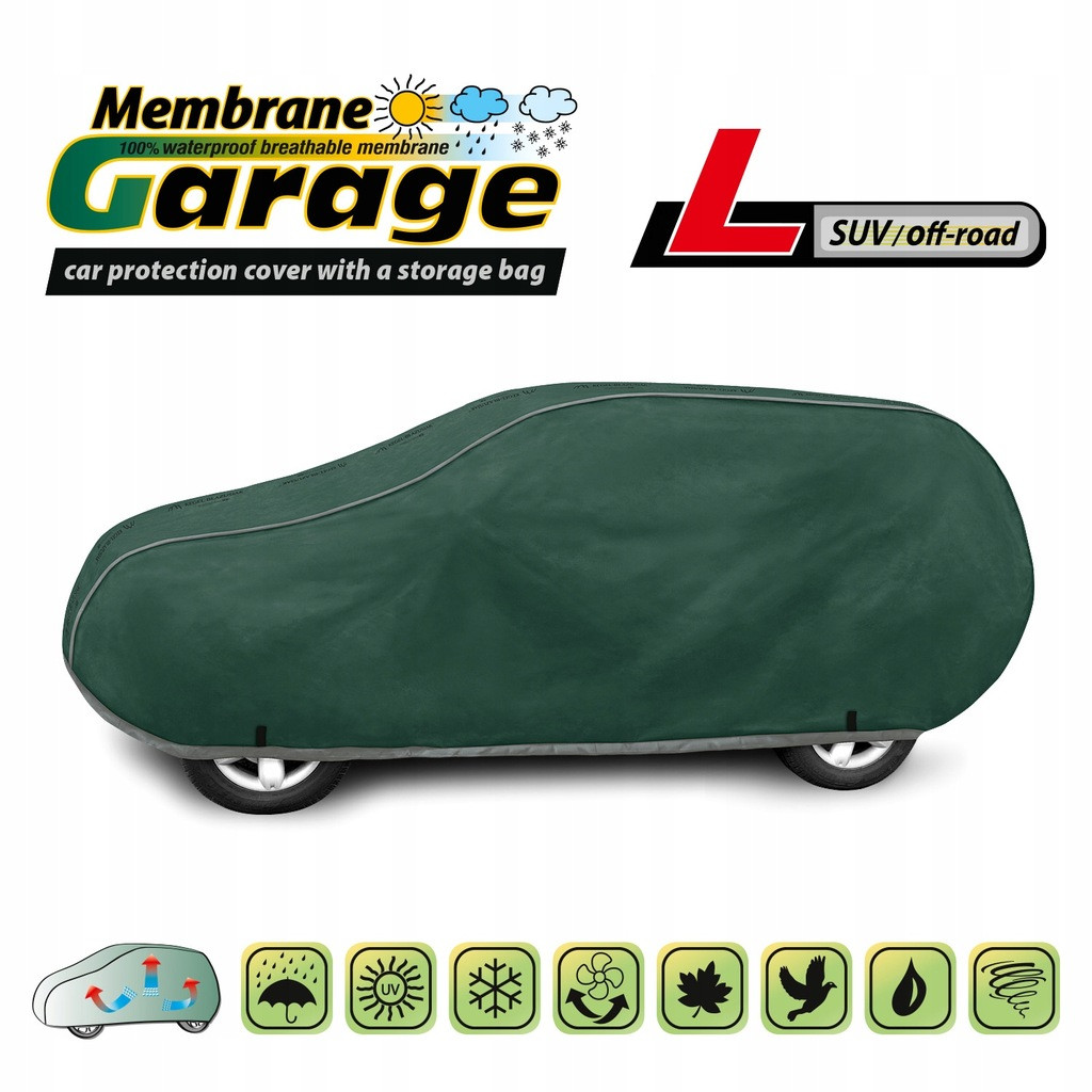 Тент Джип/Мінівен 460х195х156 см (L) Membrane Garage SUV/OFF ROAD "KEGEL"5-4754-248-3050" (мішок)