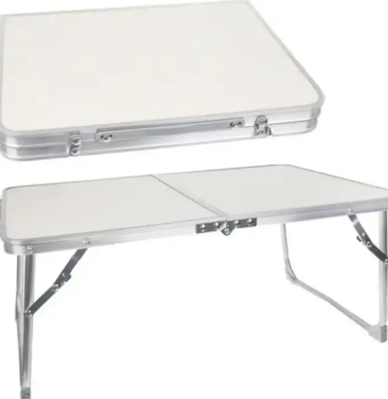 Складаний похідний туристичний 60 x 40 см. переносний стіл валіза для кемпінгу Trizand 23428, фото 1