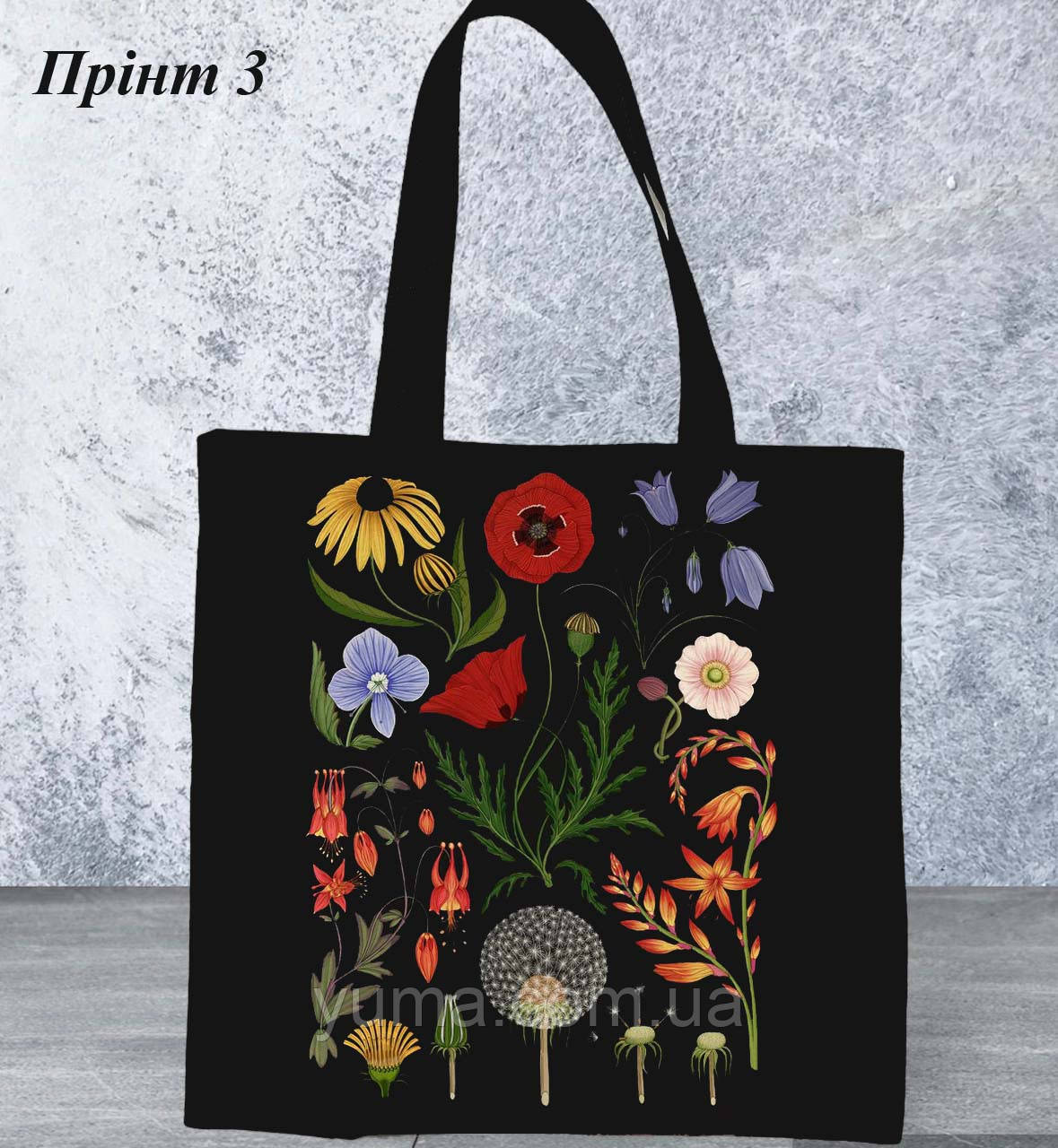 Сумки шопери з малюнком