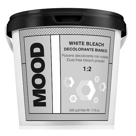 Пудра біла для знебарвлення Mood De-Color White Bleach, 500 гр (517571), фото 1