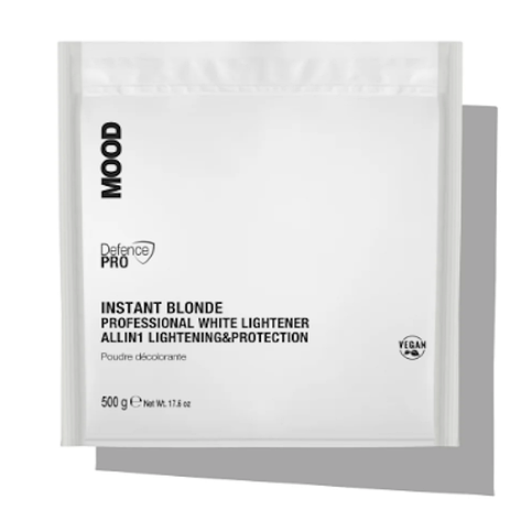 Пудра біла для знебарвлення Mood Instant Blonde White Lightener, 500 гр (402150500), фото 1