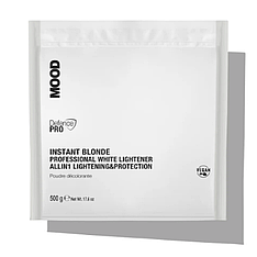Пудра біла для знебарвлення Mood Instant Blonde White Lightener, 500 гр (402150500)