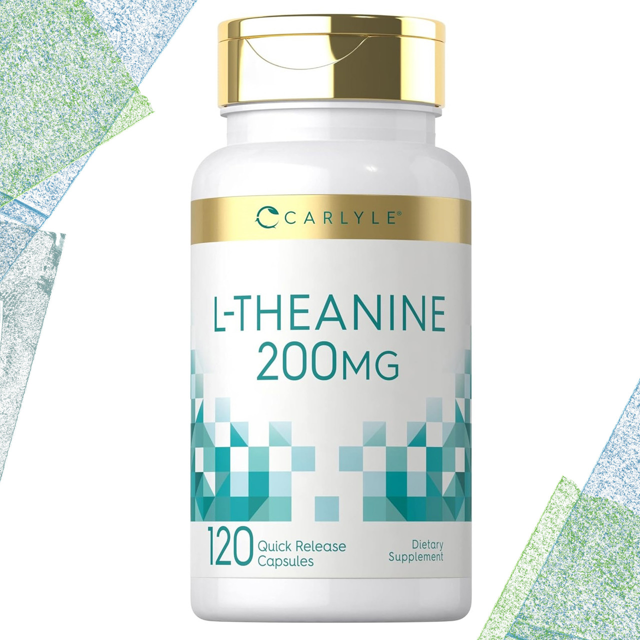 Carlyle L-Theanine 200 мг 120 капсул
