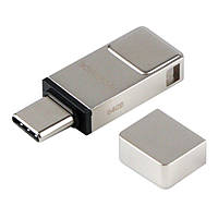 USB флеш-накопичувач Borofone BUD6 64GB Elegance mini USB3.0+Type-C