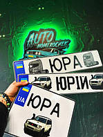 На лобовое стекло с присосками