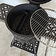 Вугільний гриль-мангал "Дракар" з металевими поличками, фото 9