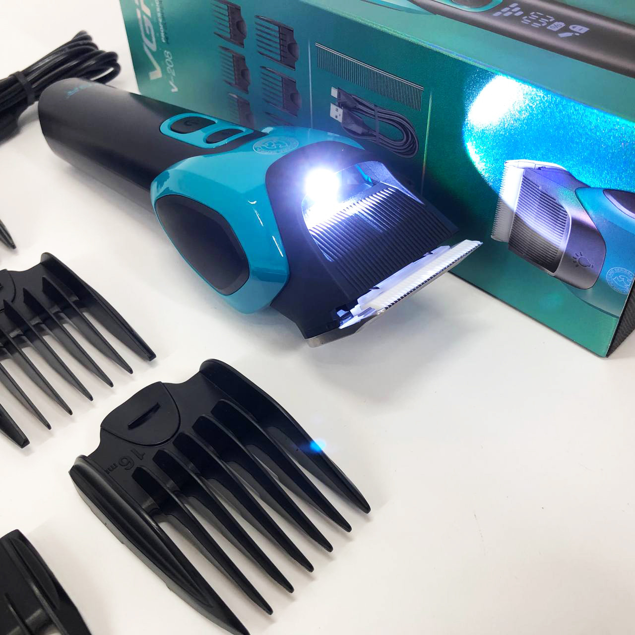 Машинка для стрижки тварин KQ-213 VGR V-208, фото 1