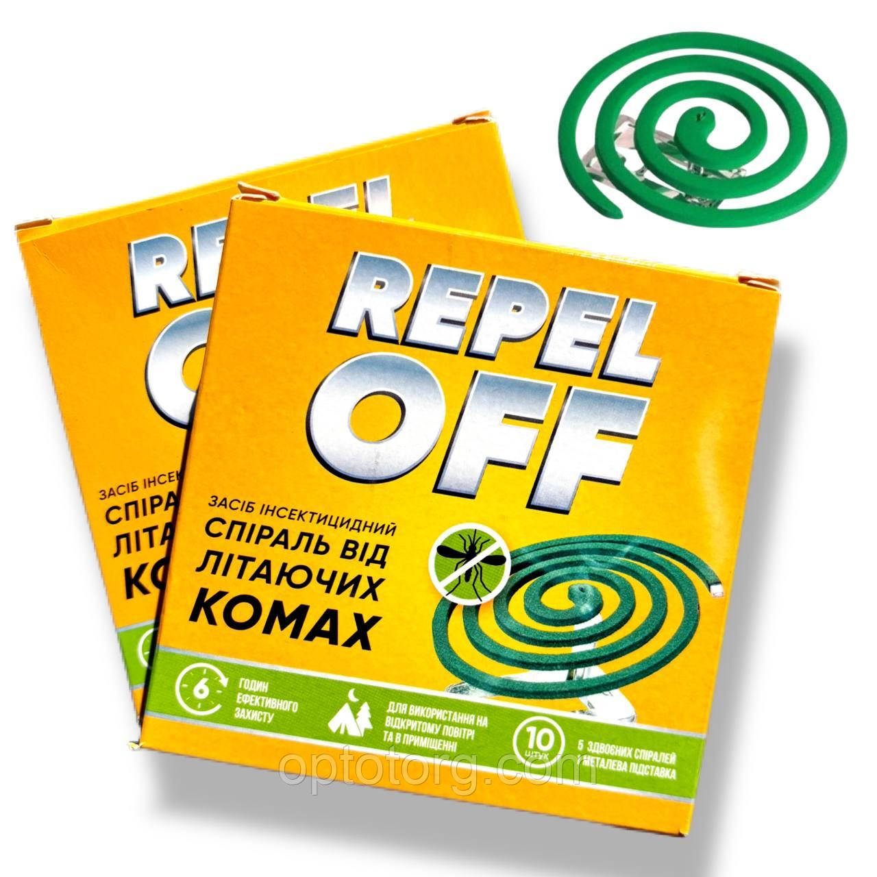 Спіралі від комарів Repel OFF 10 штук
