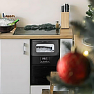 Льодогенератор заливного типу HURAKAN HKN-IMF25 25-30 кг кубик, фото 3