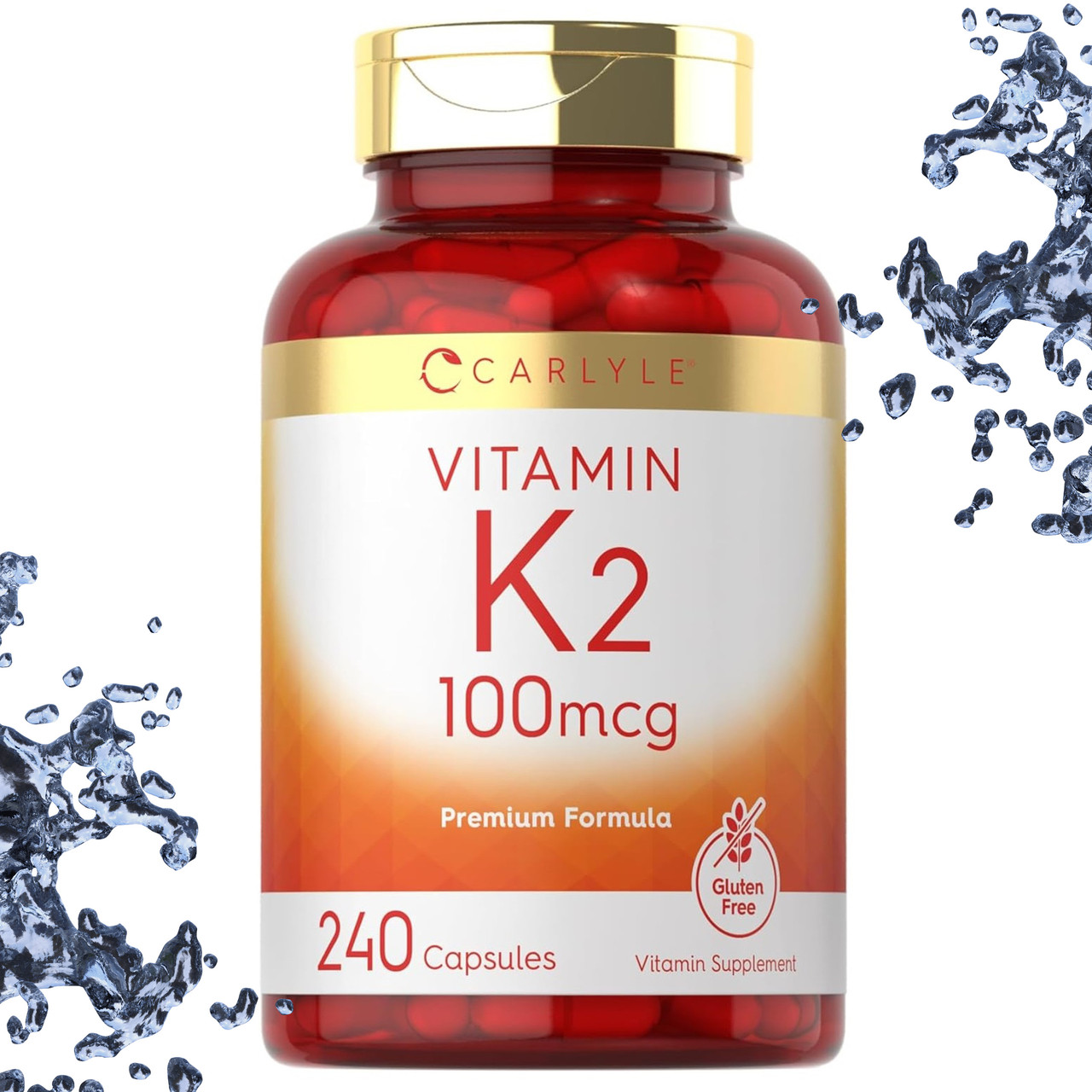 Вітамін К2 Carlyle Vitamin K-2 100 мкг 240 капсул