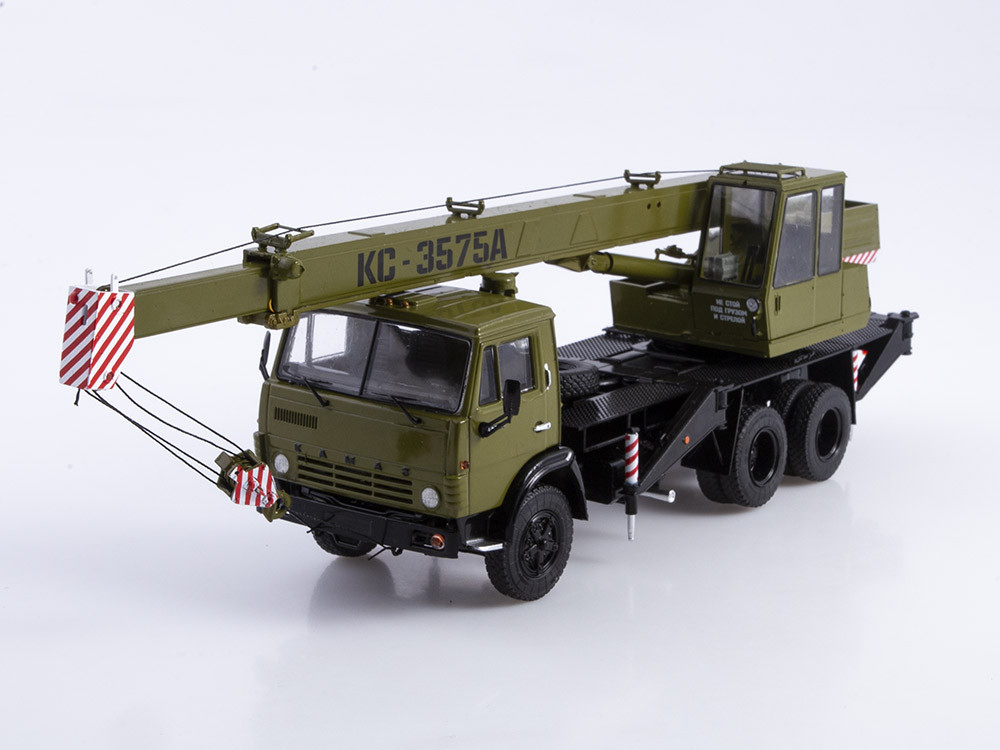 Модель Автокран КС-3575А (КАМАЗ-53213) 6х4 (хакі) | SSM