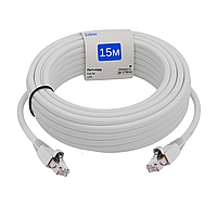 Кабель для роутера LAN 15 м Sofetec 1000 Мбіт/с (Gigabit Ethernet, 1 Гбіт/с)