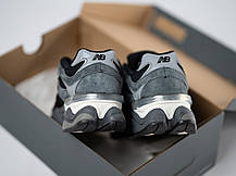 Кросівки унісекс New Balance 9060 Black чорні з сірим, фото 6