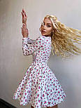 Коротке плаття з корсетним верхом і спідницею у квітковий принт (р. 42, 44) 66035959, фото 5