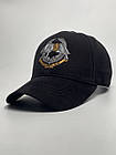 Кепка (бейсболка) канвас з символікою ССО (Сили Спеціальних Операцій) Чорна