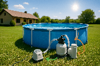 Хлоргенератор Intex 26664 - для басейнів до 17 413 л, автоматичне очищення води без хлору, фото 5