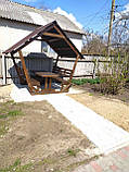 Дерев'яна альтанка, розбірна (на 8 людей) "Релакс", фото 3