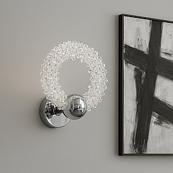 Бра Led декоративне Artlight 12W колір Хром 2053/W250CH