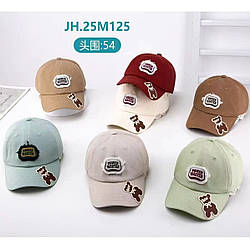 Дитяча бейсболка з ведмедиком "Фабричний Китай" Об'єм: 54 см (24328)