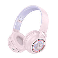 Навушники HOCO W50 Cute fun BT headphones Pink